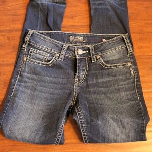 Silver Jeans Suki Mid Skinny W 28 L 31 Jeans